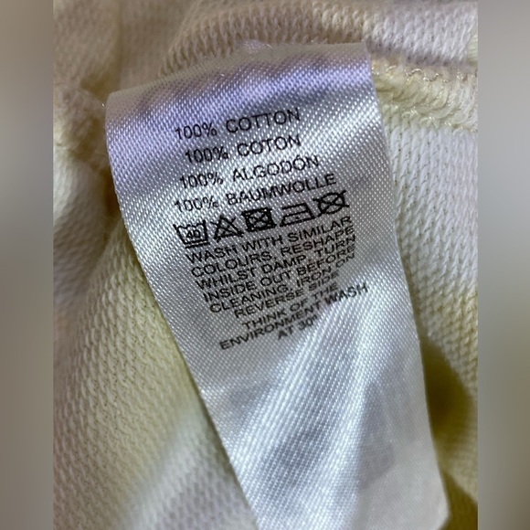 ASOS DESIGN (Set) Tie Dye Sweatshirt & Jogger Set, Butter/White, Size 6
K - Picture 6 of 16